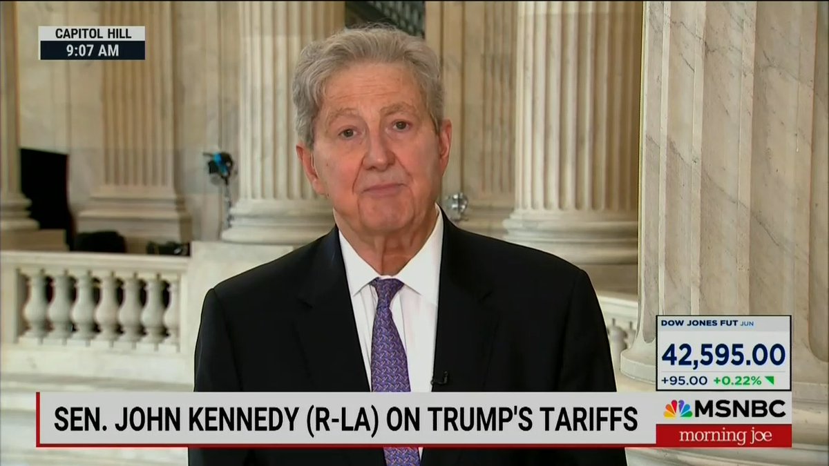Republican Senator: It's clear that President Trump listens to Secretary Lutnick. So I was trying to figure out where he's coming from. I asked him point blank. Why are we having these trade talks? And I don't understand, based on his answers