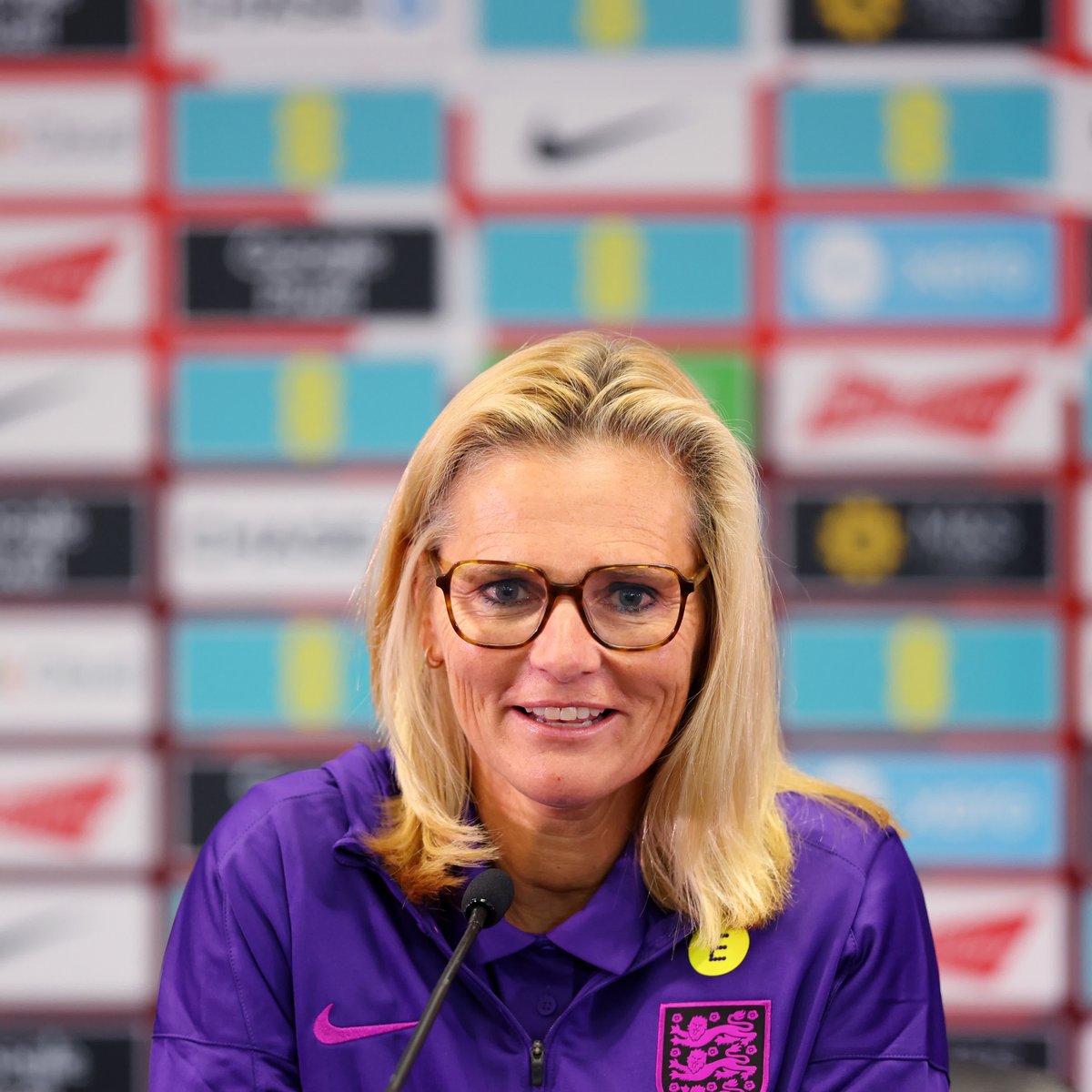"We have so many different qualities." Sarina Wiegman on Michelle Agyemang's inclusion and our attacking strength 💪
