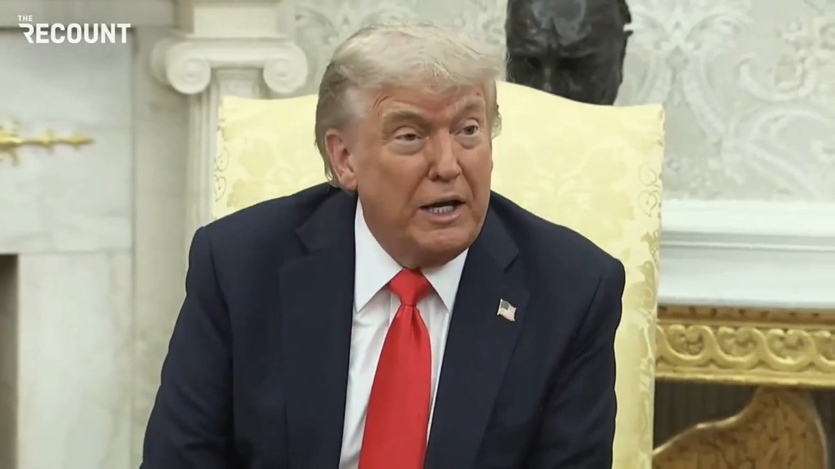 Trump, after he ordered an autopen investigation, suggests Biden didn't really issue his executive orders and was used: "He was never for open borders. ... He was never for men playing in women's sports. I mean, he changed. ... Whoever used the autopen was the president."