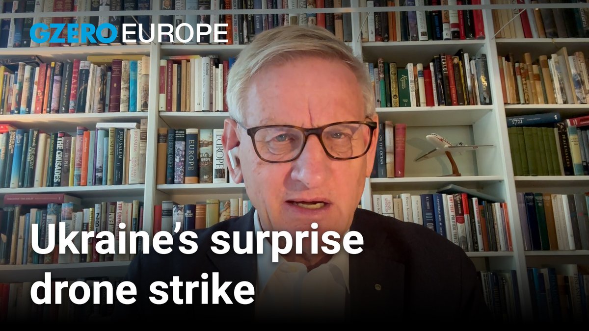 How is the war between Russia and Ukraine going, and is there any possibility of peace? Carl Bildt discusses the recent strike by Ukraine and whether it will change the nature of the war. Europe #In60Seconds