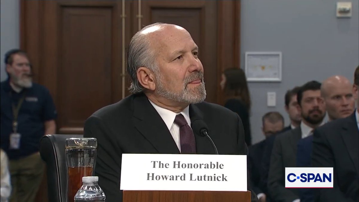 .Congresswoman Madeleine Dean: "When did we have a trade surplus?" Secretary @HowardLutnick: "About 100 years ago." Rep. Dean: "It was the Great Depression. It was a sign of what was going on. It was during the Great Depression. That's a direction none of us wants to go in."