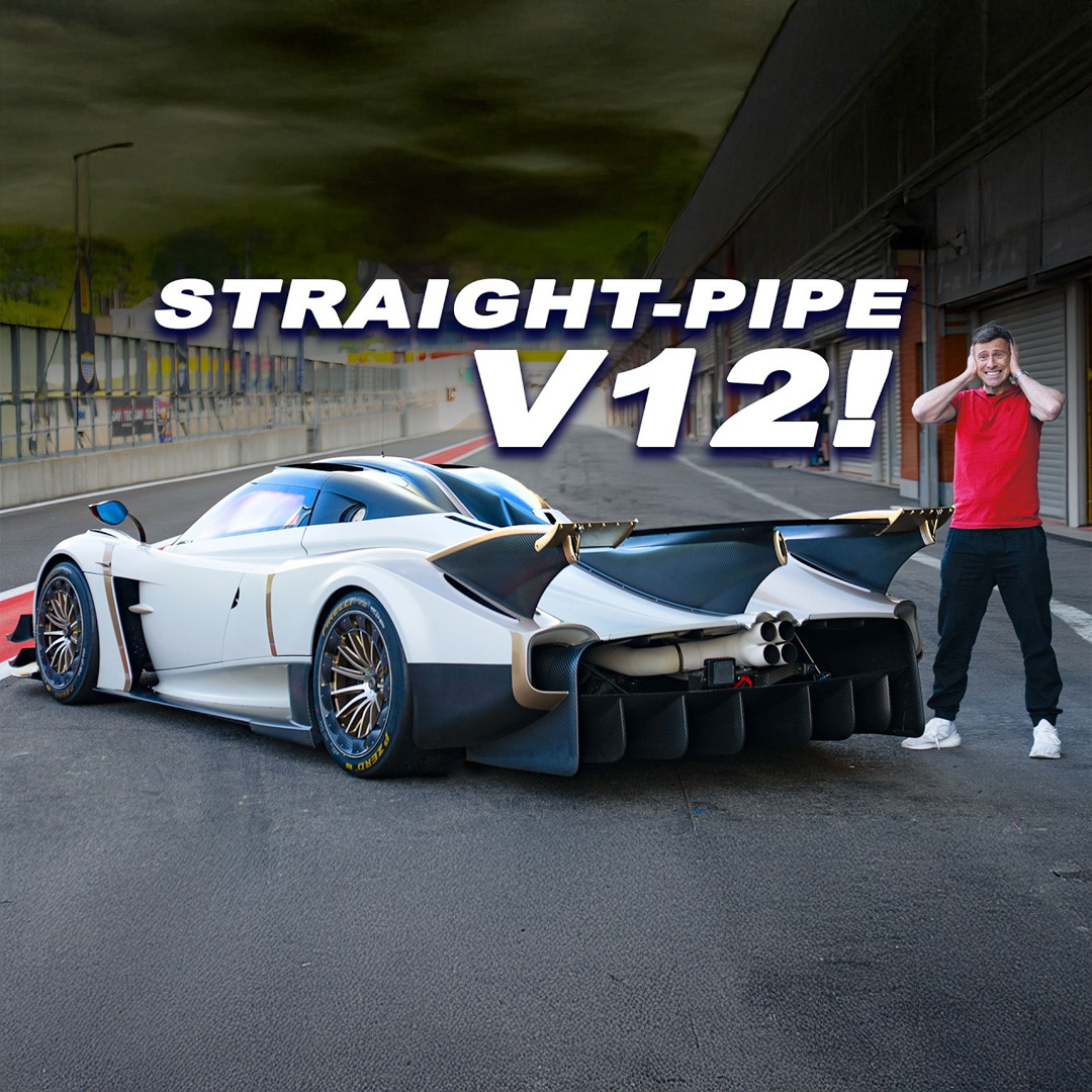 A naturally aspirated V12 in 2025, bravo Pagani! 👌