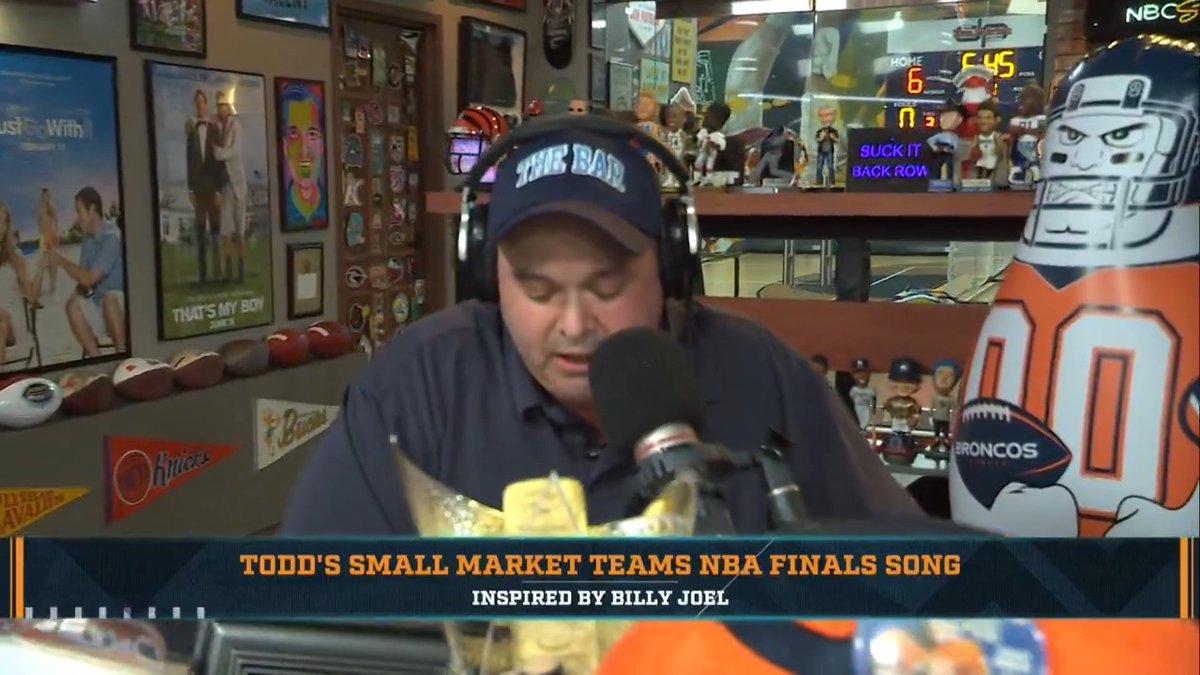 No one asked for it, but that's never stopped him in the past. @BrooklynFritzy brings us his 'Small Market' team song. What would you give it on a scale of 1-10?