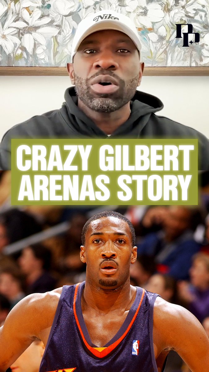 Gilbert Arenas showered at halftime of a game once to “wash off” his rough start and it WORKED 😭 "All we hear is the shower running. Gilbert comes out, ‘Ahh I gotta wash that off, bad first half.’ He goes out there and scores like 25 in the 2nd half.” Pick6