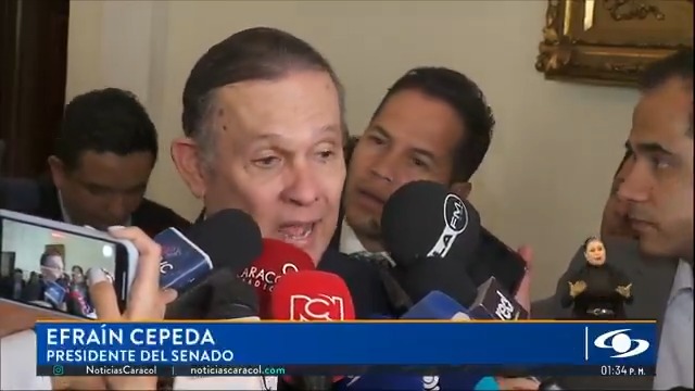 La oposición, en cabeza del presidente del Senado, Efraín Cepeda, inició una ofensiva jurídica internacional contra el decreto de consulta popular que anunció el presidente Gustavo Petro. Más en