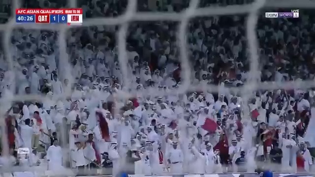 منتخب قطر 🇶🇦 يسجل الهدف الأول ♥️
