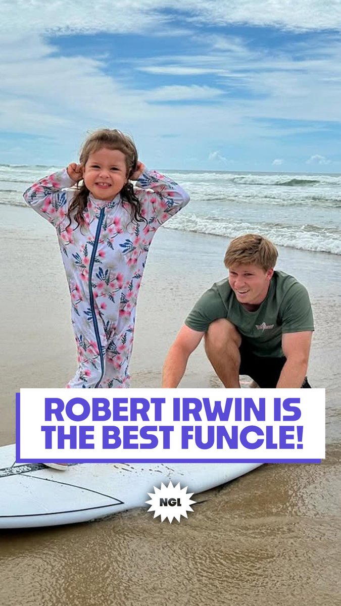 “Dad was such an adventurer, and I see that in Robert Irwin.” Bindi Irwin is so glad her daughter, Grace, gets to experience this energy through her uncle. 💕