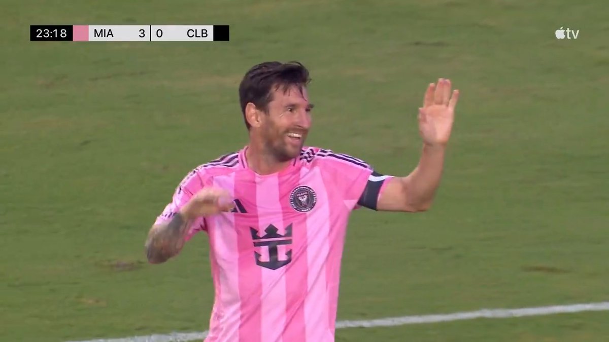 Seven goals and three assists in seven games. Lionel Messi is the MLS Player of the Month for May 💫