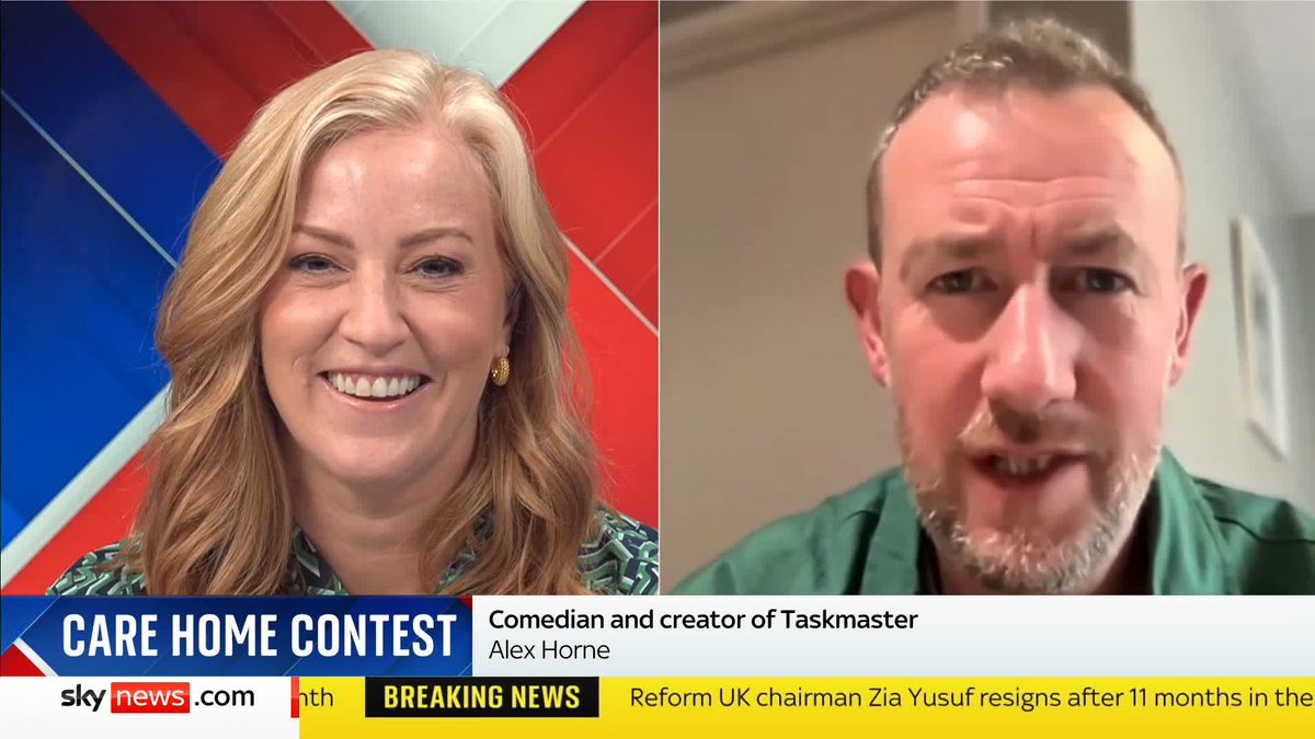 "They were bending the rules, they were determined, they were quite sneaky." Alex Horne talks to Sarah-Jane Mee about what it was like hosting a competition at a care home in Oxfordshire inspired by his show Taskmaster. Latest: 📺 Sky 501 and Virgin 602