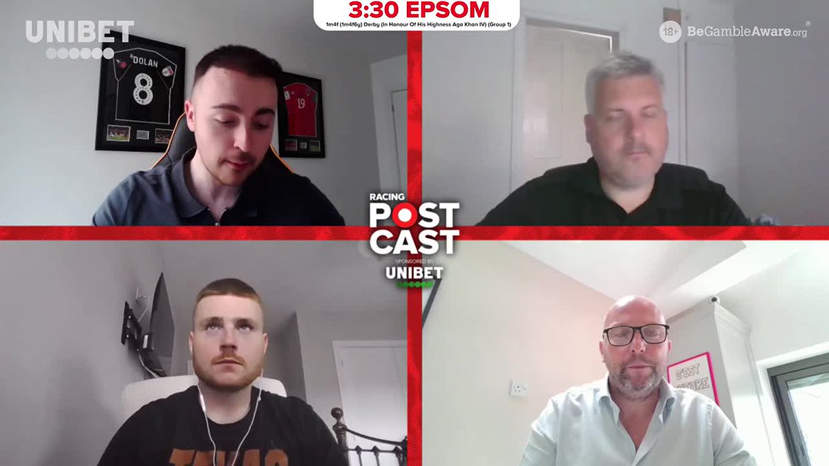 "If The Lion In Winter was suddenly going to resurrect like Christ, Ryan Moore wouldn't be riding Delacroix would he?" 😂 Graeme Rodway has his say on the Derby Racing Postcast with Unibet Racing 🐎 18+ #GambleAware