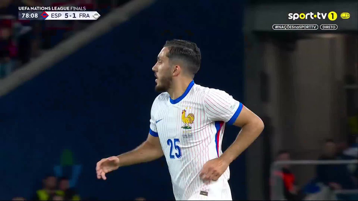 Cherki marcou um grande golo na estreia pela seleção francesa. Em breve no Man City... 💎