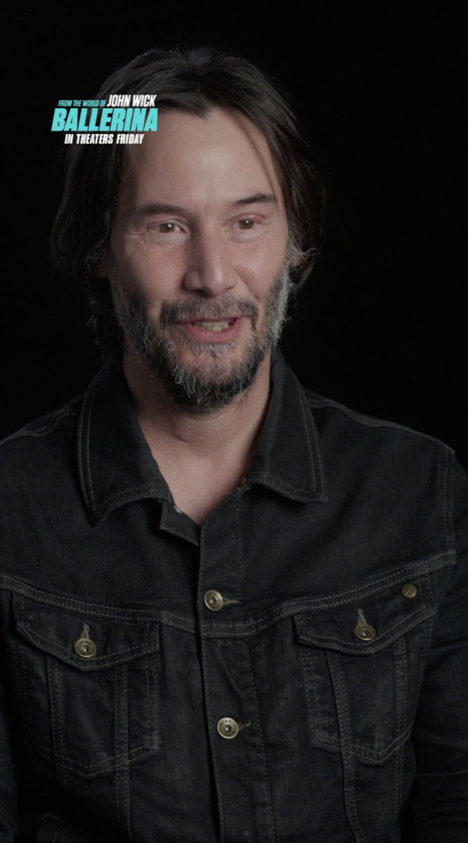 Keanu approves. From the World of John Wick: #BallerinaMovie arrives in theaters tonight. Get tickets now. #BallerinaMovie