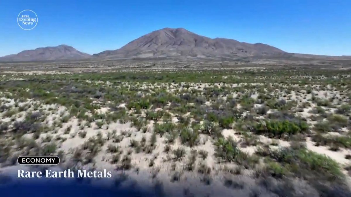 China has restricted exports of rare Earth elements, which are used for some of the most advanced technologies including semiconductors, electric cars and guided missiles used by the military. Jason Allen looks at one company trying to make the U.S. less dependent on China.