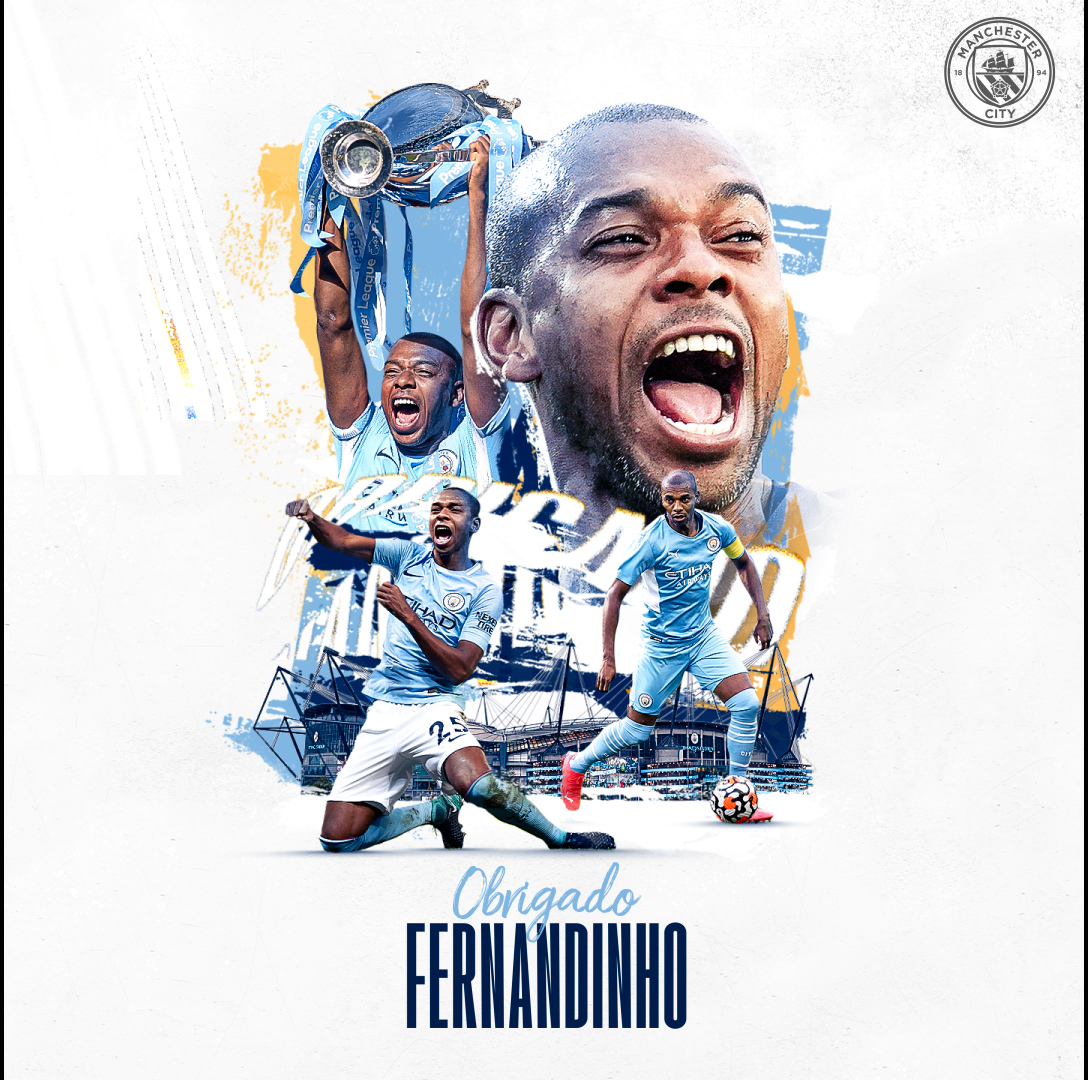 #OnThisDay: #ManCity signed 28-year-old, Fernandinho [2013] 🔵 383 Apps ⚽️ 26 Goals 🅰️ 33 Assists 🏆 League Cup [x6] 🏆 Premier League [x5] 🏆 FA Cup [x1] 🏆 Charity Shield [x1] 🏅 PFA Team of the Year [x1] 🏅 Manchester City Goal of the Season [x1]