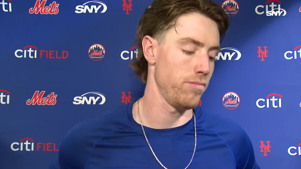 "It's just a very, very dumb mistake. It can't happen in that situation." Brett Baty says he made a "terrible play" on his error in the 8th inning: