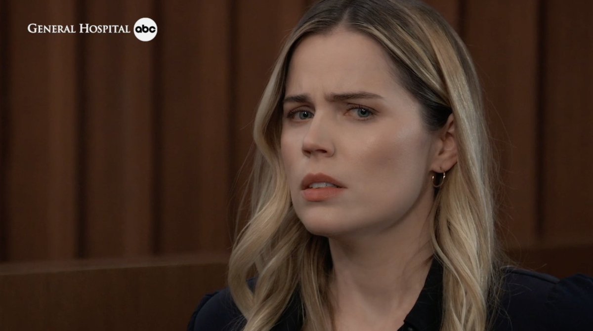 WATCH: Ric's line of questioning shocks the courtroom... and seemingly sends Sasha into labor. #GH