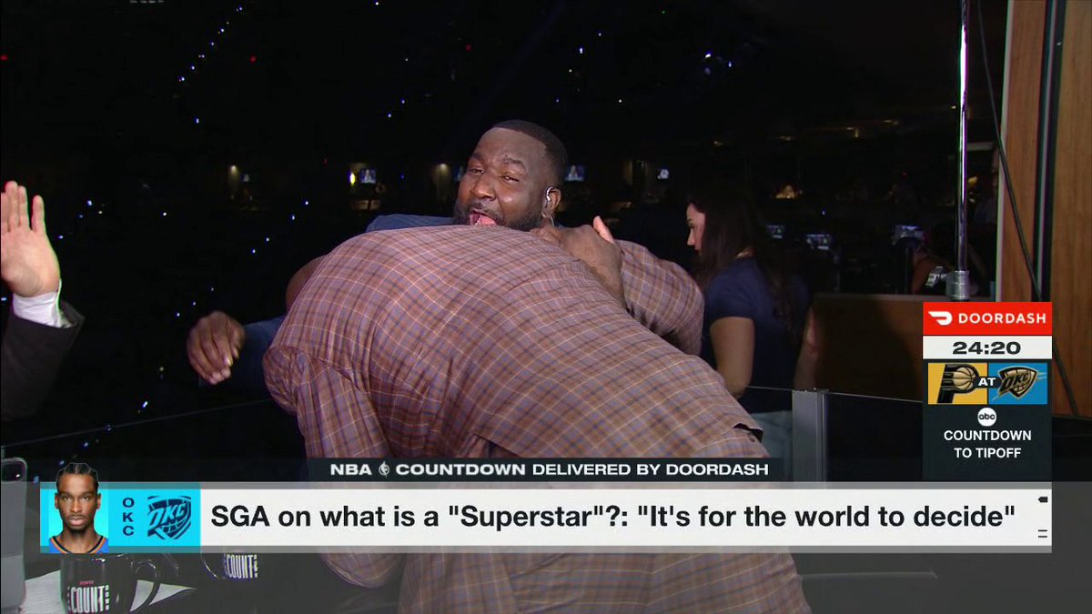 .SHAQ crashed the NBA Countdown set 😭🔥 NBA Finals Game 1 | NOW on ABC 🍿