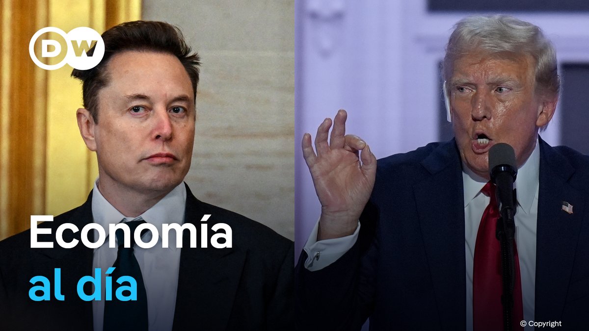 🟢 Divorcio público de Trump y Musk deja pérdidas millonarias La alianza entre Donald Trump y Elon Musk ha estallado en una disputa sin precedentes. El presidente estadounidense ha amenazado con poner fin a los contratos que Musk tiene con el Gobierno federal estadounidense y el magnate ha anunciado su decisión de desmantelar la nave espacial Dragon de su compañía SpaceX. La guerra abierta ha hecho que Tesla, propiedad de Musk, pierda más de 150.000 millones de dólares en Wall Street.