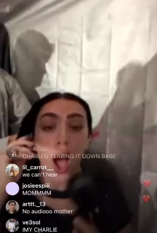 Charli xcx singing along to ‘Dance to this’ by Troye Sivan while preparing for her next set during tonight’s SWEAT show at Primavera Sound! ❤️💙