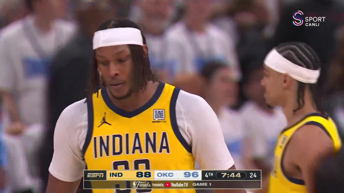 Indiana Pacers, Myles Turner'la farkı 8'e indiriyor 😳