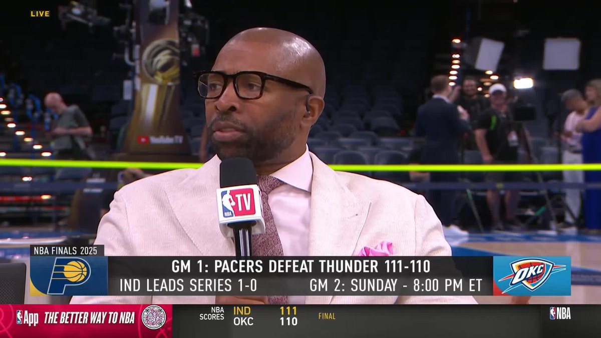 "The Indiana Pacers have figured out how to play at this level. OKC has not." 🗣️ Kenny Smith speaks on OKC's lack of cohesiveness on the offensive end.
