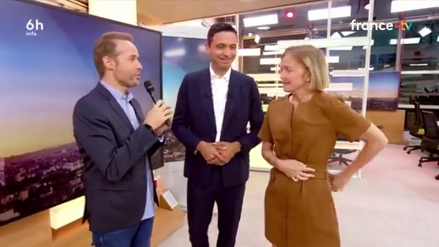 📺 À partir de ce vendredi 6 juin, retrouvez la chaîne de franceinfo sur le canal 16 de la TNT ! Pour fêter ce changement, Maya Lauqué et ⭐️ Damien Thévenot ont concocté une petite chanson ✨ #Telematin France tv France Télévisions