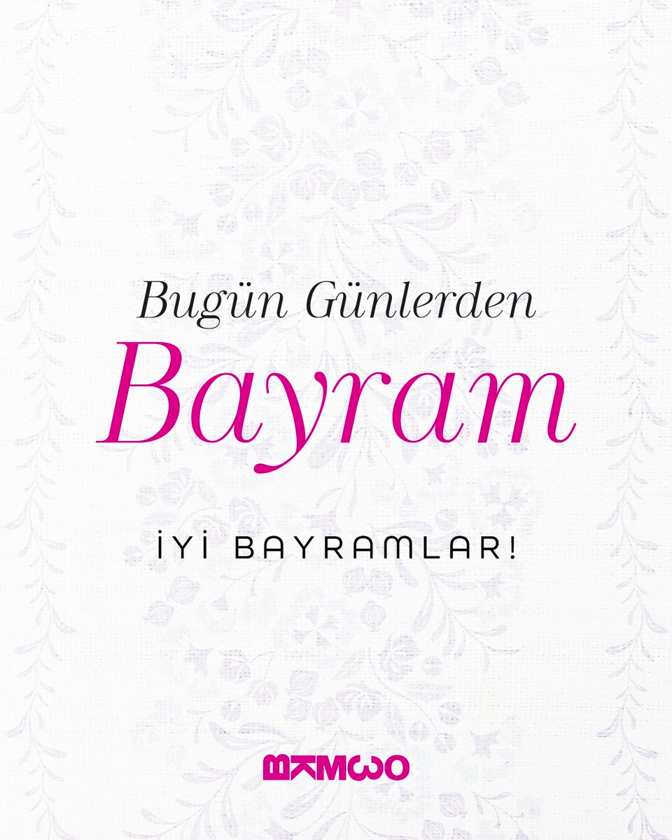 Bugün günlerden Bayram! 🍬 Sevdiklerinizle birlikte geçireceğiniz güzel bir bayram dileriz. 😊 #KurbanBayramı