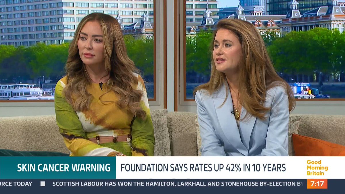 "Do you think there is a link between tanning beds and skin cancer?" @robbierinder questions consultant dermatologist Dr Emma Wedgeworth about the use of sunbeds.