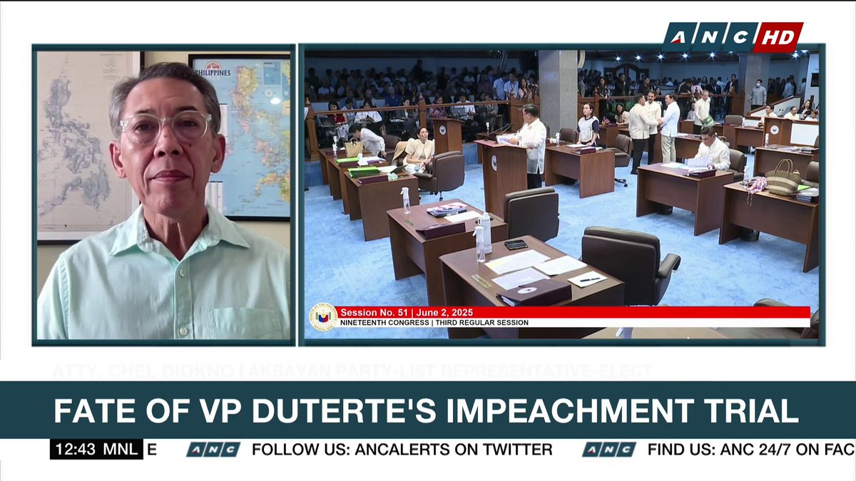 Akbayan Party-list representative-elect Chel Diokno slams the Senate for delaying VP Sara Duterte's impeachment trial. "Para bang hindi importante sa Senado 'yung accountability ng public officials," Diokno says. #DatelinePhilippines