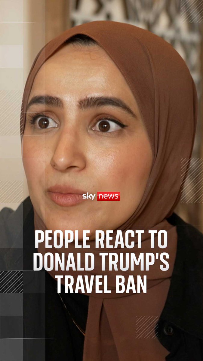 A new proclamation signed by Donald Trump means a total of 12 countries have been handed a full or partial ban from travelling to the US. 🚫 Sky News explains which countries Donald Trump has banned from entering the US ⬇️ David Blevins 🔗