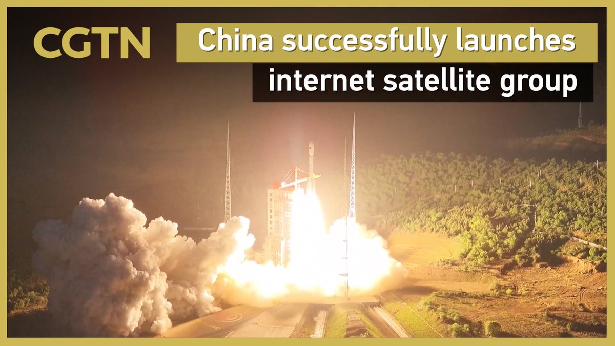 🇨🇳 China successfully launches a new group of internet satellites—it’s building the infrastructure of the future. The West isn’t scared of China’s satellites; it’s terrified of what they represent: a world where the West no longer sets the rules.