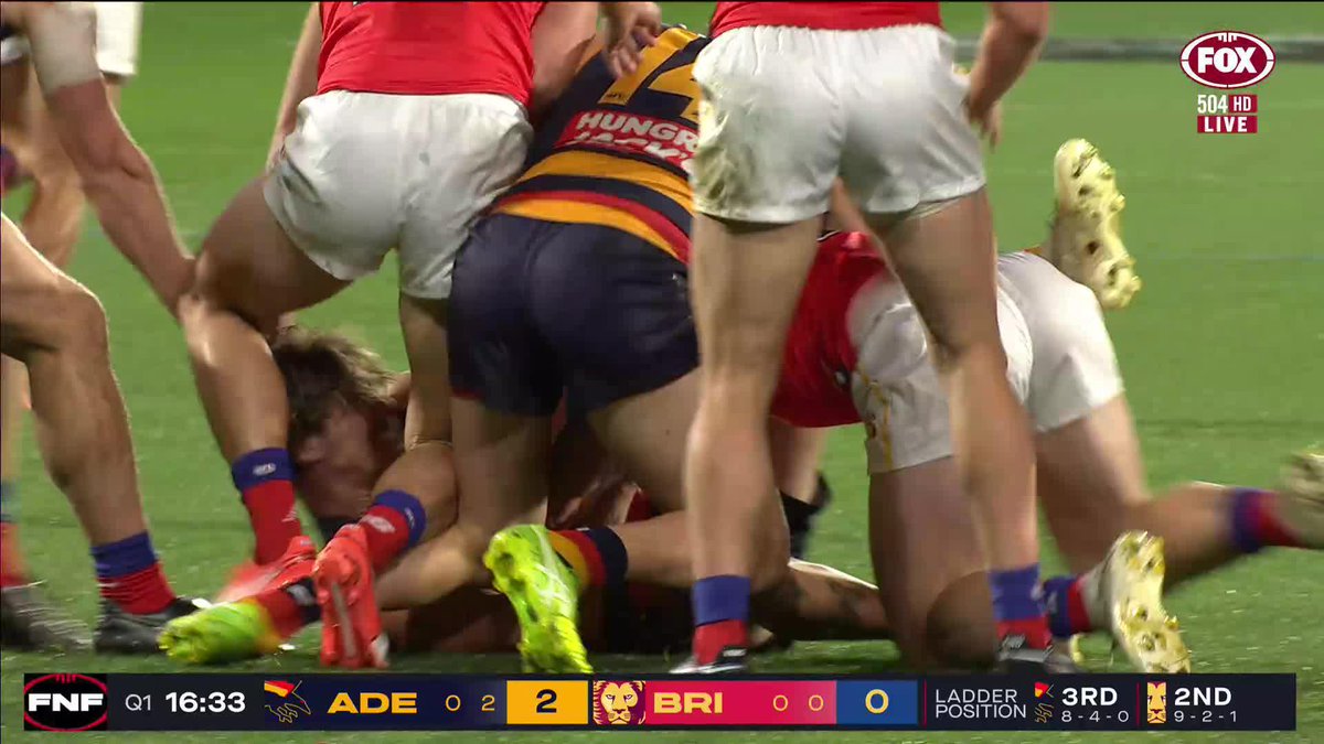 Is James Peatling in trouble again for this tackle on Lachie Neale? 📺 Watch #AFLCrowsLions LIVE on ch. 504 or stream on Kayo: ✍️ BLOG 🔢 MATCH CENTRE