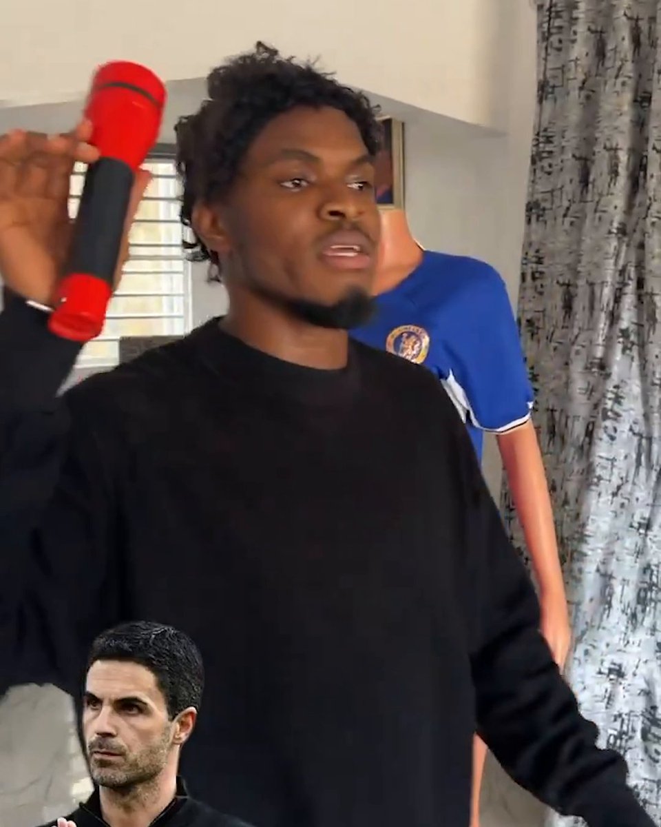 His Mikel Arteta impression was perfect 🤣👏 🎥 D I K E H