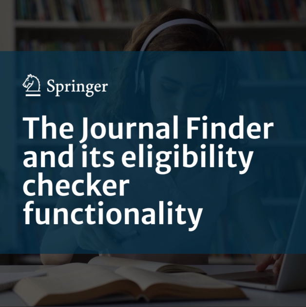 🔎 Looking for the right journal to publish your research? Discover how the Springer Nature Journal Finder can help match your manuscript to the most suitable journal—and explore APC funding options based on your institution. Watch the video to learn more!