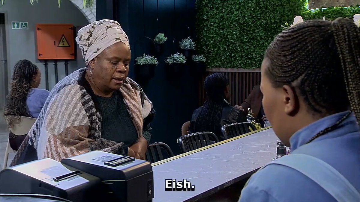 Why Koko a tsena ditaba tsa batho mara? Imagine going to confront your boss ka family planning ya gage. Is this why gote Nannies can be nosy?🙆🏽‍♀️ #etvScandal