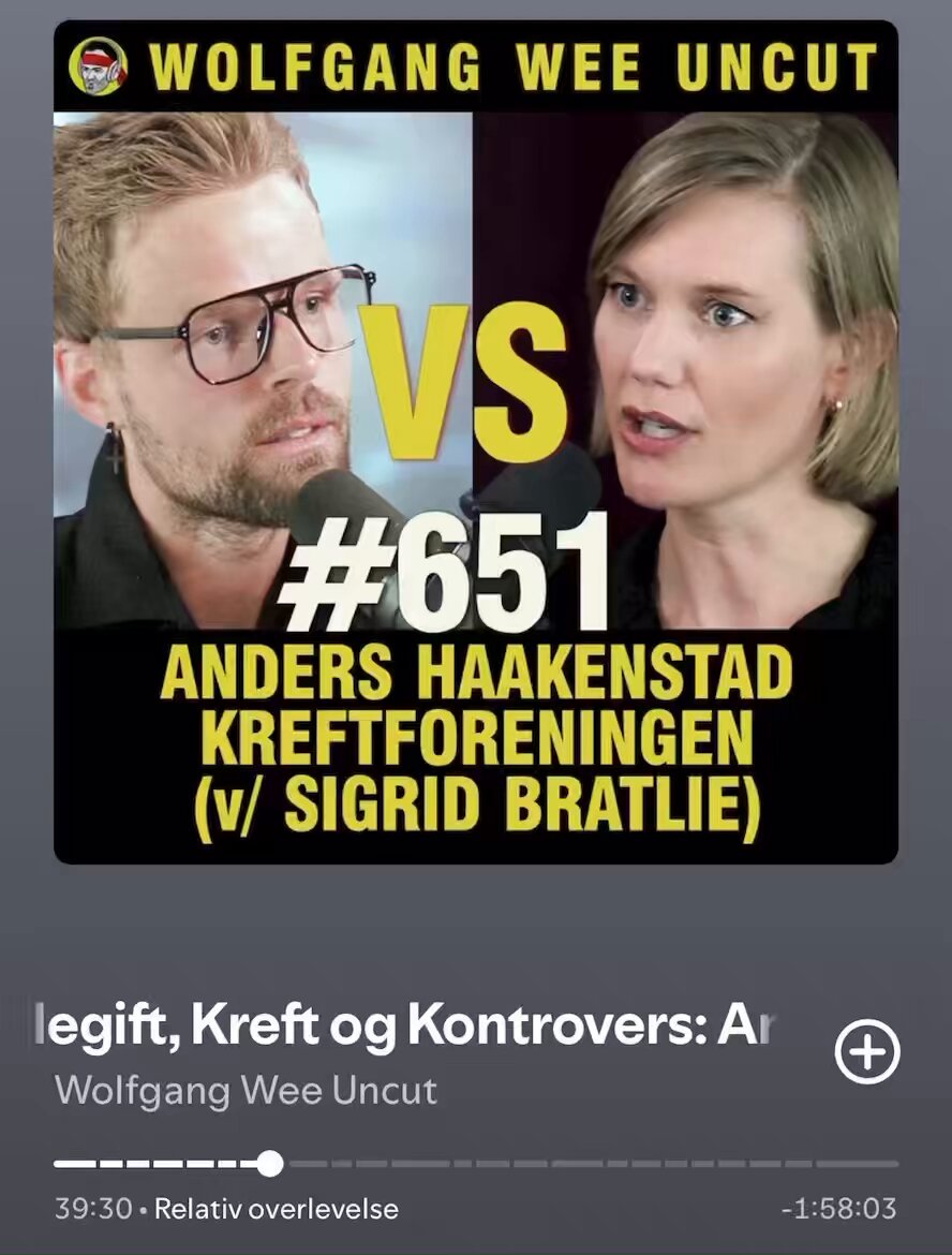 Kreftforeningen ble fullstendig avkledd av Haakenstad. Sjokkerende nivå av unnvikelse, avbrytelser, avledningsmanøvre og tåkelegging.