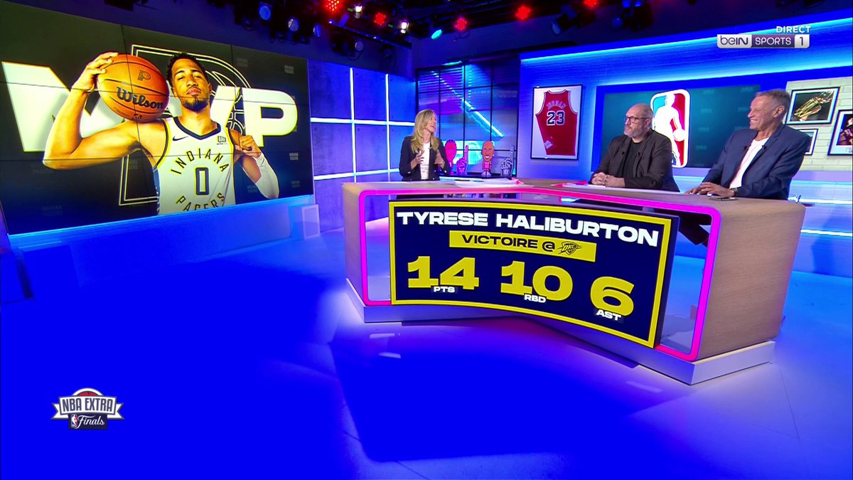 🏀 #NBAextra 🌟 Notre MVP de la nuit ? Tyrese "Clutch" Haliburton !
