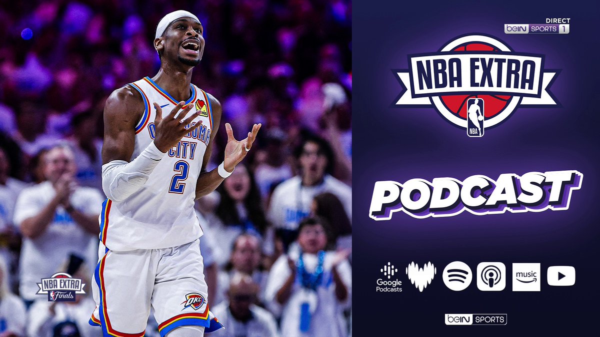 🏀 #NBAextra 🎧 Rendez-vous dans l'après-midi sur notre site et sur les plateformes audio pour le nouvel épisode du Podcast NBA Extra 🎙️ Avec Chris et Baptiste Denis