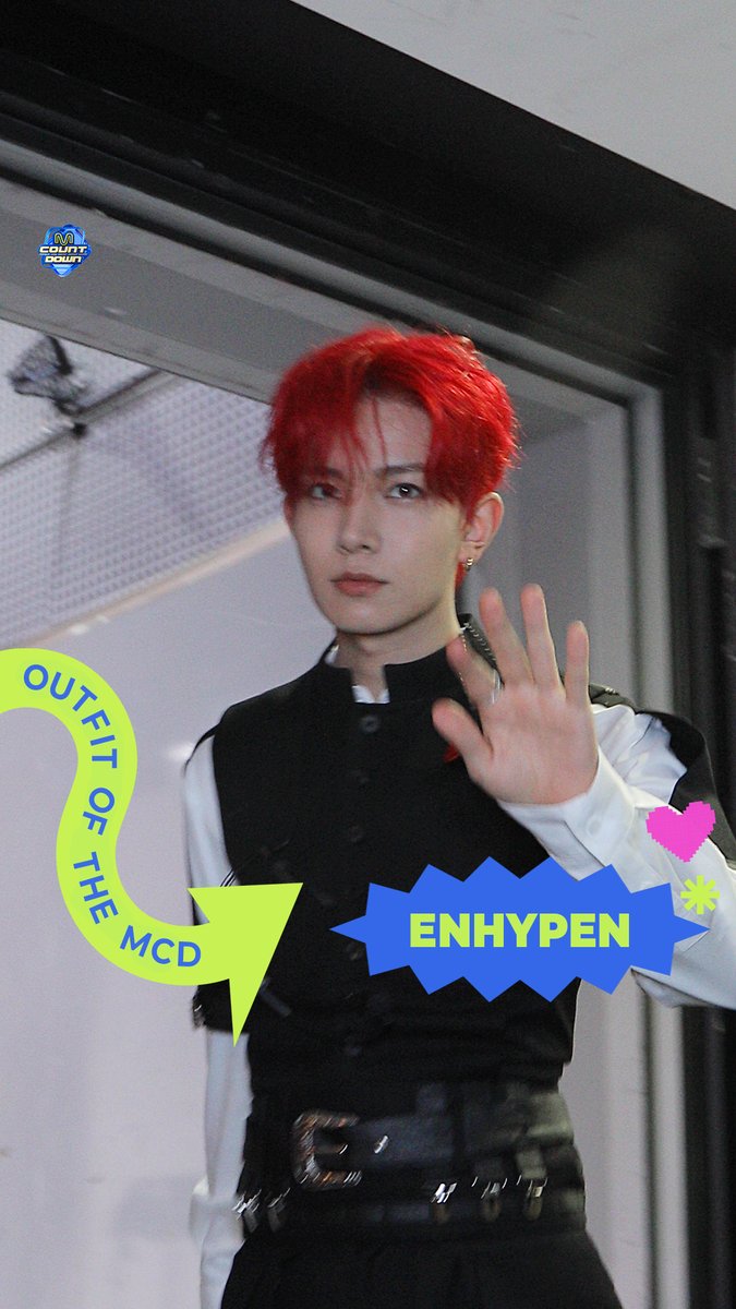 𝟐𝟓𝟎𝟔𝟎𝟓 𝑶𝒖𝒕𝒇𝒊𝒕 𝑶𝒇 𝑻𝒉𝒆 𝑴𝑪𝑫 𝓢𝓹𝓲𝓷-𝓸𝓯𝓯 with ENHYPEN (엔하이픈) 매주 목요일 저녁 6시! 엠카 본방사수 잊지마세요 🫶 #MCOUNTDOWN #엠카운트다운 #OOTM #ENHYPEN #엔하이픈