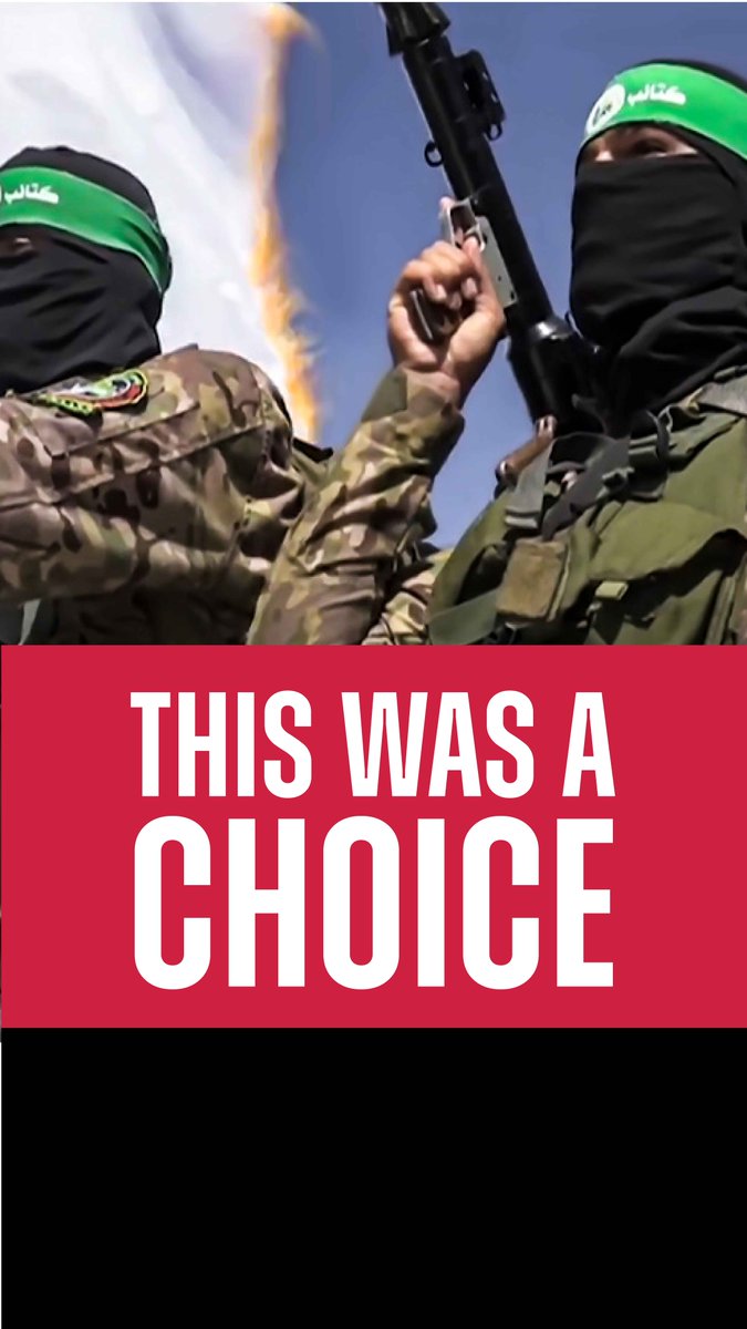 My family would still be alive - and so would 50,000 other Gazans - if Hamas had simply kept its soldiers at home on October 7. Hamas made a choice on October 7, this was not an inevitable outcome.
