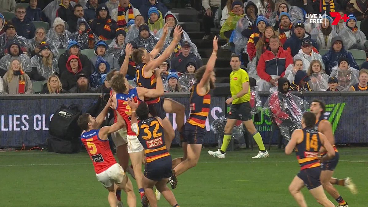 "Riley Thilthorpe's already talking about the poster he's going to be on." 😂 #AFLCrowsLions