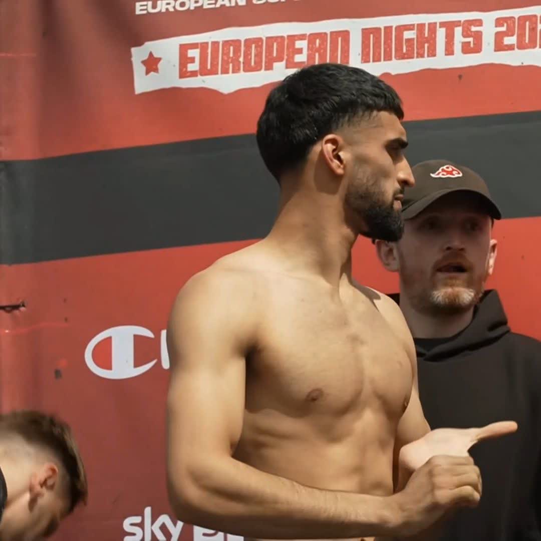 Adam Azim weighs-in ⚖️ #SimpsonZucco | Tomorrow | Oakwell Stadium | Live on Sky Sports