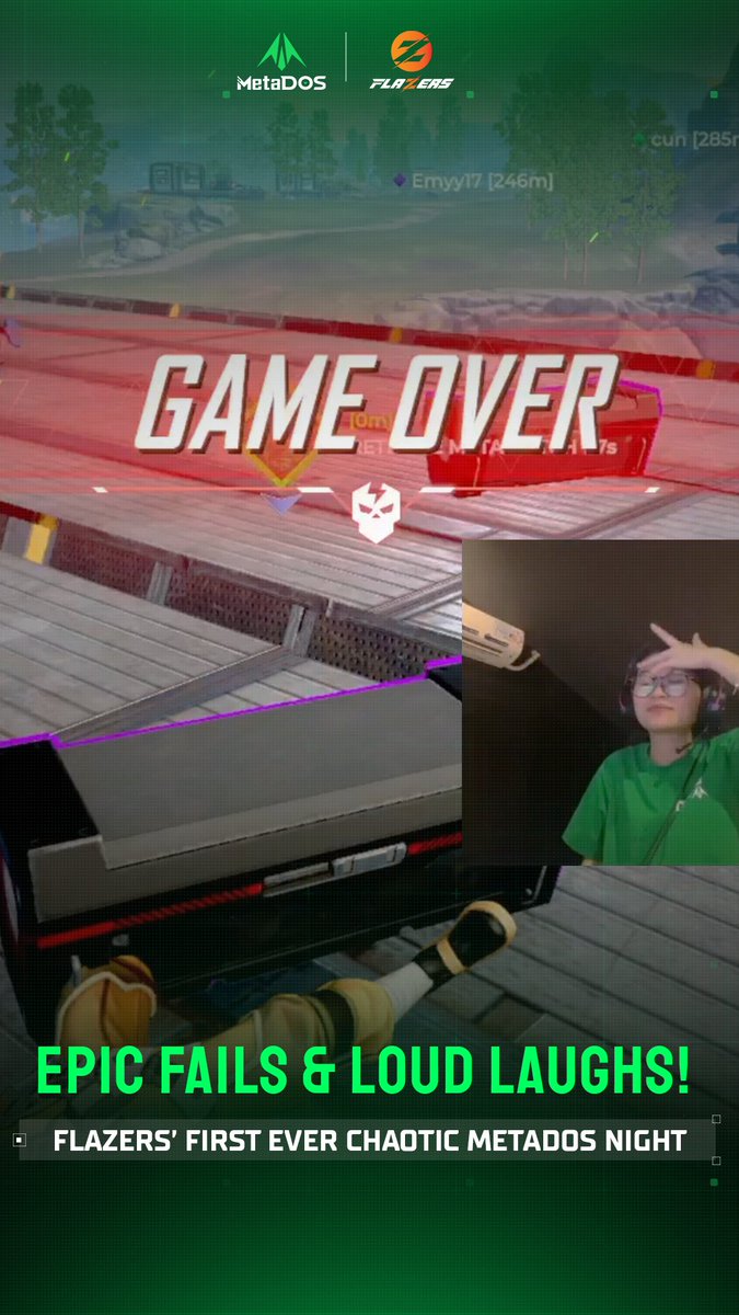 Recap: Flazers | Esports & Gaming Events Organizer vs. MetaDOS Game Night – Epic Fails & Loud Laughs Guaranteed! 🎯😂 #MetaDOS #Flazers #Gamenight