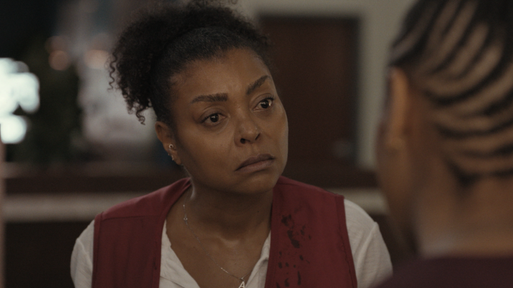 All she wanted was to cash her check. Tyler Perry's STRAW, starring Taraji P. Henson, is now playing.