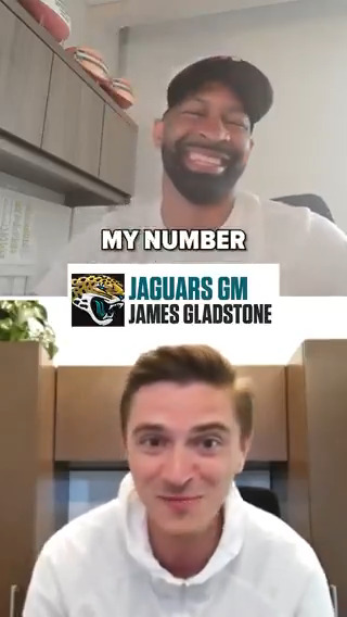 Jaguars & Browns GMs James Gladstone and Andrew Berry kept the big Travis Hunter trade a secret for weeks leading up to the draft. "Andrew, I think we're in luck because nobody really actually has my number" 🤣