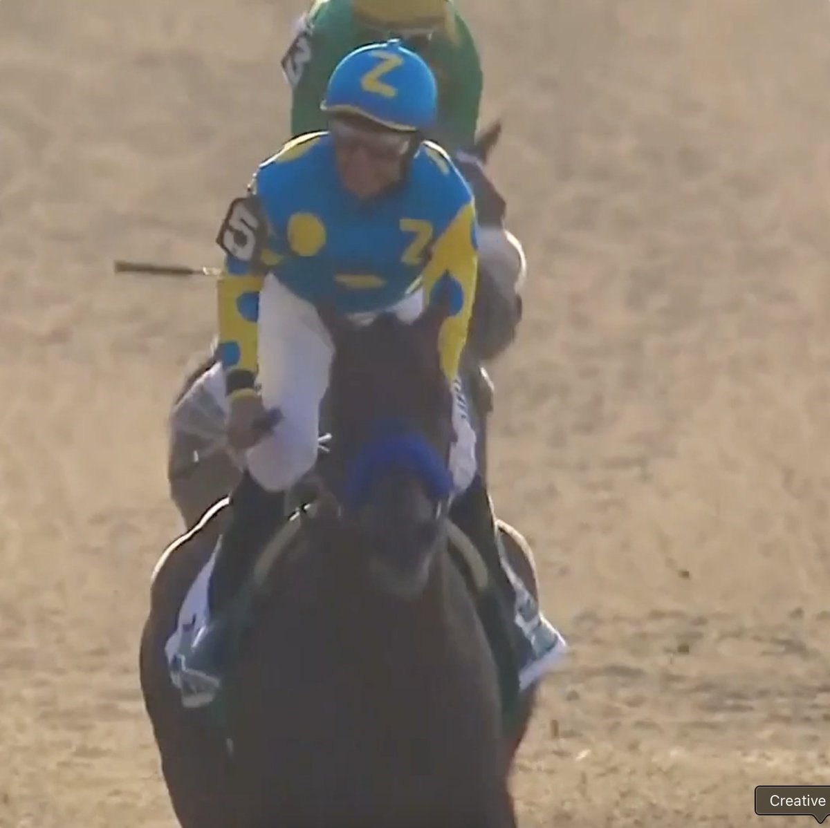 10 years ago today, American Pharoah ran into the history books at the Belmont Stakes to complete the Triple Crown. 👑