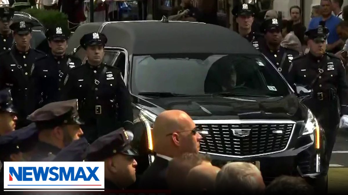 Mourners gathered at NYC's St. Patrick's Cathedral for the funeral of former NYPD Commissioner Bernie Kerik, a beloved figure who played a crucial role in the city's response to the 9/11 attacks. NEWSMAX National Correspondent Sarah Williamson has more. Sarah Williamson