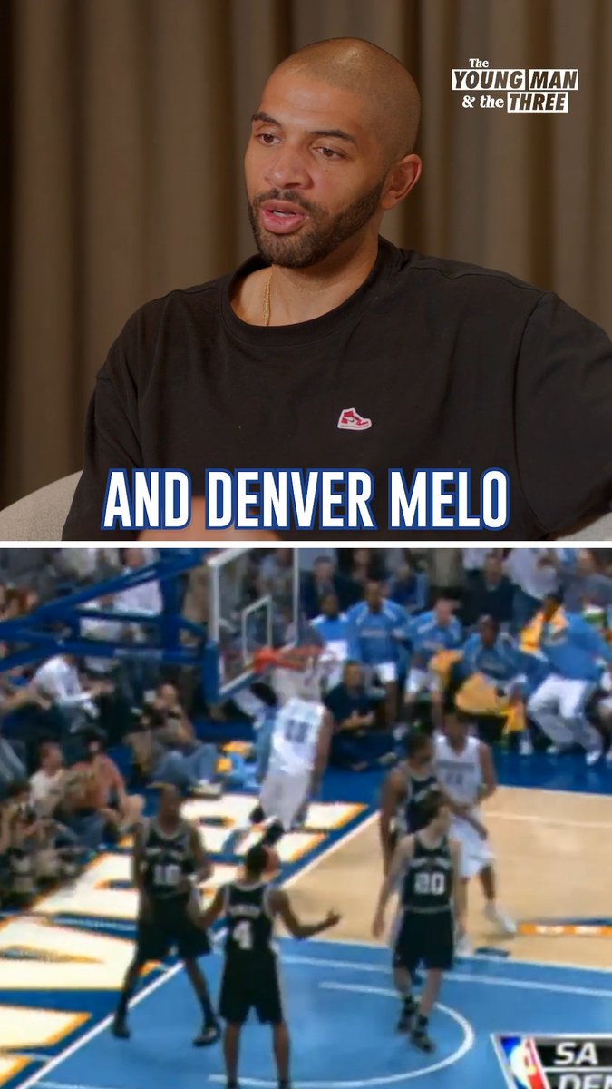 "He's the toughest guy I had to guard in my career." -- Nic Batum on Denver Melo 🥶