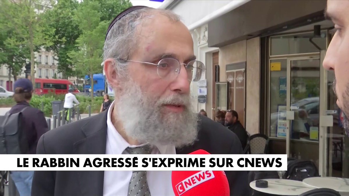 «J’ai pris un coup sur la tête par derrière (...) Il faut faire en sorte qu’un tel évènement ne puisse plus se reproduire». Elie Lemmel, le rabbin agressé à Neuilly-sur-Seine ce matin s’est exprimé sur CNEWS.