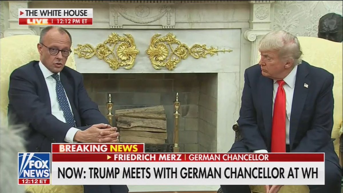 1 day before D-Day anniversary German Chancellor: Tomorrow is the D-Day anniversary, when the Americans ended the war in Europe Trump: That was not a pleasant day for you? German Chancellor: Well, this was the liberation of my country from Nazi dictatorship